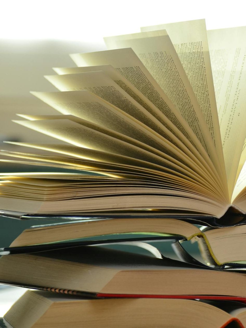 pile of books